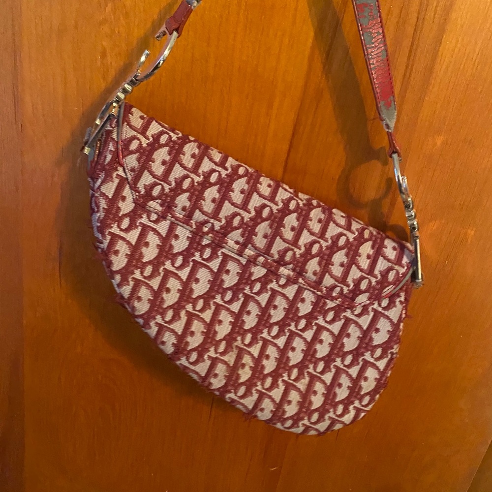 Christian Dior saddle bag